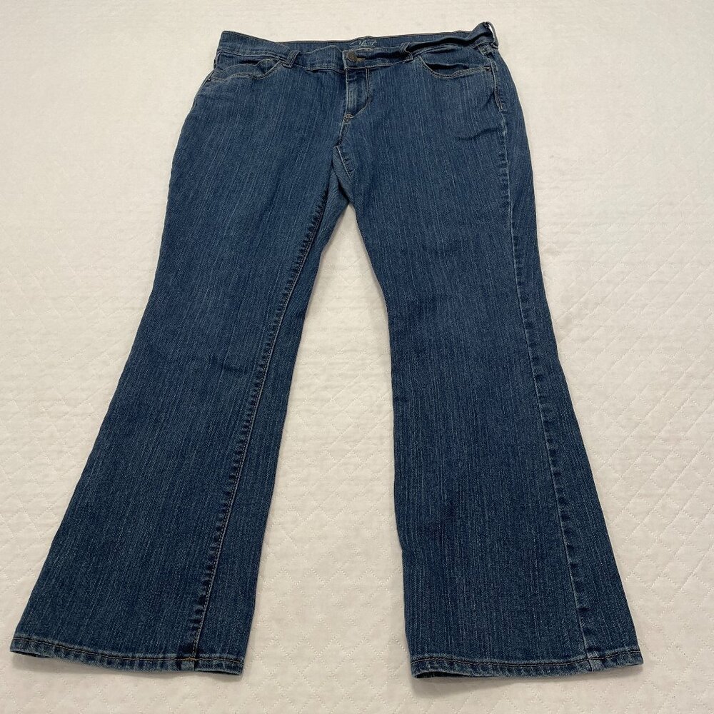 Women's Old Navy MidRise Flirt Bootcut Jeans 12S